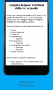 Panduan Dasar MS Office Word Terlengkap screenshot 3