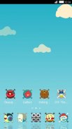 Fish in Sky C Launcher Theme screenshot 3