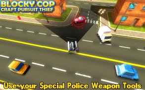 Blocky Cop Craft Pursuit Thief screenshot 0