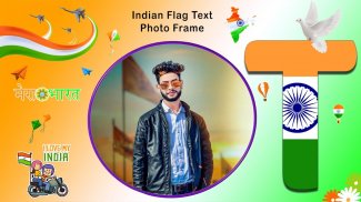 Indian Text Photo Frame -Leter screenshot 4