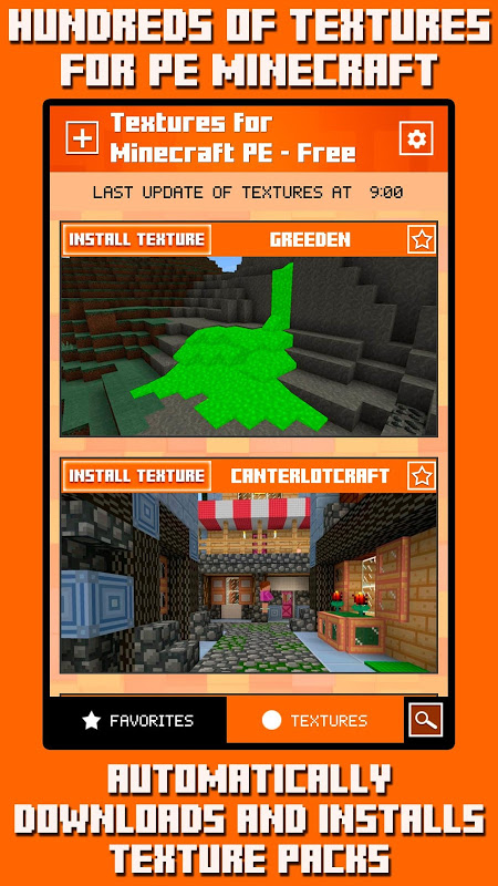 Texturas para Minecraft PE na App Store