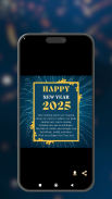 Happy New Year Wishes 2025 screenshot 7