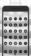 Dark Void - Black Circle Icons screenshot 6