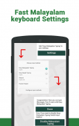 Fast Malayalam Keyboard - Easy Malayalam Typing screenshot 1