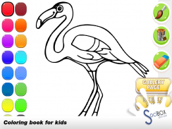 stork coloring book screenshot 2