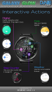 Galaxy Glow HD Watch Face Widget & Live Wallpaper screenshot 2