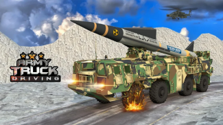 Game Mengemudi Truk Militer screenshot 0