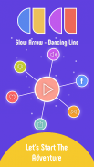 AA Glow Arrow Dots Games screenshot 1