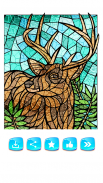 Stained Glass Color By Number-Paint By Number Free screenshot 0