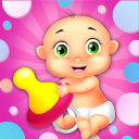 Cute Baby Daycare Game - Babysitting Games Icon