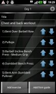 Gym Book: training notebook* screenshot 4