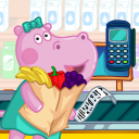 Hippo: Supermarket cashier Icon