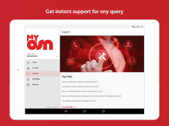 MyOSN - billing and support screenshot 1