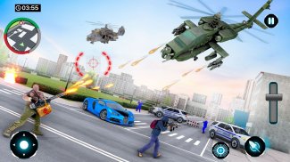 US Army Car Driver Crime Fight screenshot 2