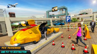 City Flying Car Taxi Simulator screenshot 1