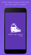 MMTS Train Timings Offline screenshot 6