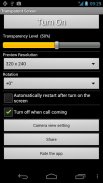 Transparent Screen screenshot 1