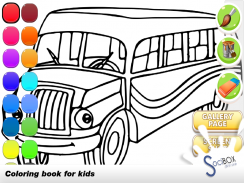 ônibus colorir screenshot 3