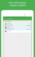 Green Timesheet - shift work log and payroll app screenshot 3