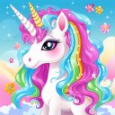 Juego de vestir unicornios Icon
