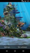 3D Aquarium Live Wallpaper HD screenshot 0