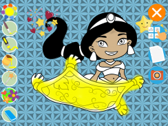 Jeux de coloriage princesses screenshot 4