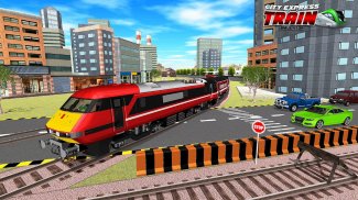 City Euro Train Simulator 2021: Train Driving Game screenshot 1