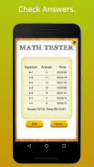 Math Tester screenshot 3