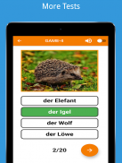 German Vocabulary Beginners screenshot 1