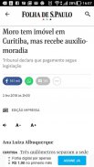 Folha de S.Paulo screenshot 1