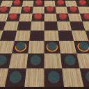 Checkers 2 Player Offline 3D Icon