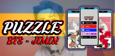 BTS JIMIN Game Puzzle Offline screenshot 1