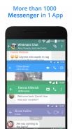 Messenger untuk message, text dan video chat screenshot 0