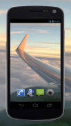 4K View from Airplane Video Live Wallpaper screenshot 2