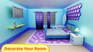 Doll House Design: Girl Home Game, Color by Number screenshot 7