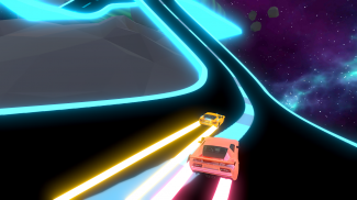Neon Drive - Retro Car Racing screenshot 2