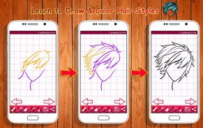 Learn to Draw Hair Styles screenshot 0