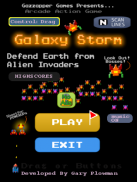 Galaxy Storm - Retro Invader screenshot 2