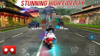 VR Bike real world racing screenshot 4