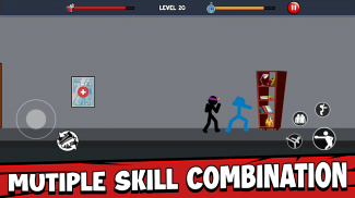 Anger of Stickman : Stick Fight - Zombie Games screenshot 3