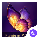 Exquis Violet thème pour Android gratuit Icon