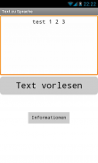 Text zu Sprache screenshot 0