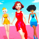 Makeover Queen Dressup Run
