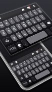 Tema Keyboard Simply Black screenshot 0