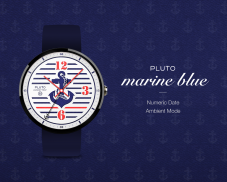 Marine Blue watchface by Pluto screenshot 4