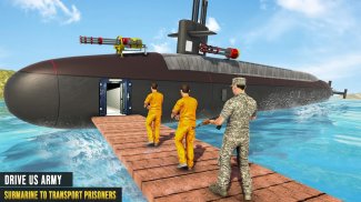 US Army Submarine Shooting: Prisoner Transport screenshot 4