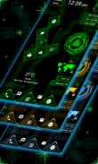 Hi-tech Square Launcher screenshot 6
