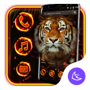 Tiger APUS Launcher theme screenshot 2