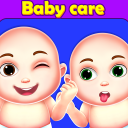 Sweet Baby Twins Daycare - Twin Newborn Baby Care Icon