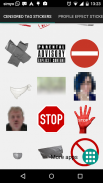 Censored tags stickers screenshot 2